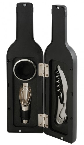 set pack vino forma botella